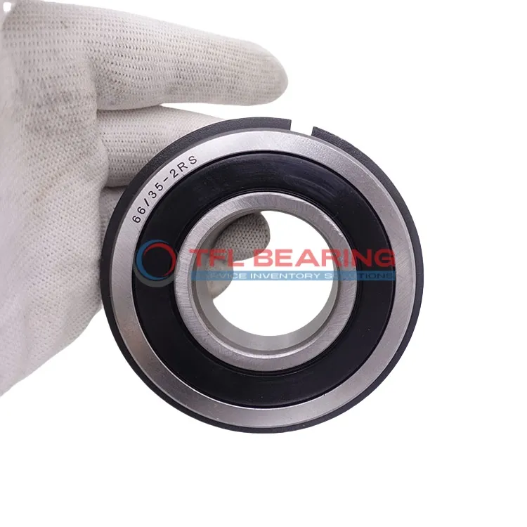 Snap Ring Groove Ball Bearings 6203-2RSNR/C3